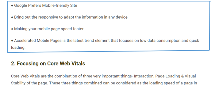 Importance of Bullets and subheadings_image