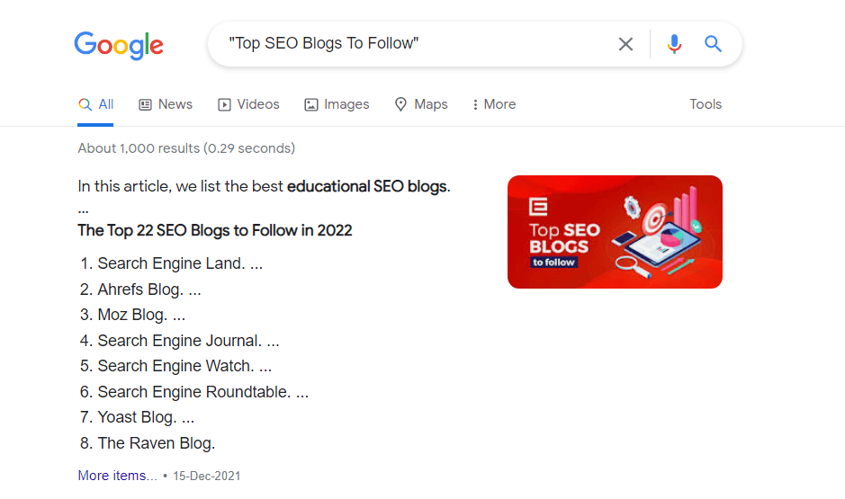 found the below-mentioned list of 22 blogs in the SEO space