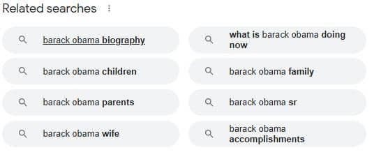 Related searches for Barack Obama_Image