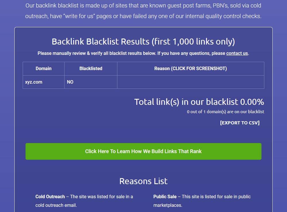 Blacklisted Backlinks for xyz.com_Image