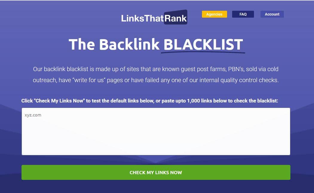 The Backlink Blacklist Homepage_Image